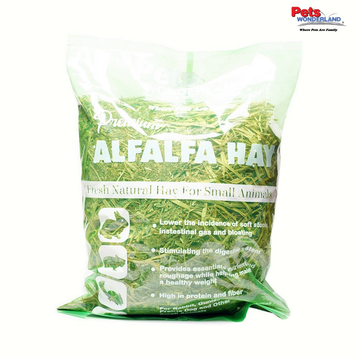 Photo inspiration: Visual Reference: Petswonderland Premium Alfalfa Hay 1Kg